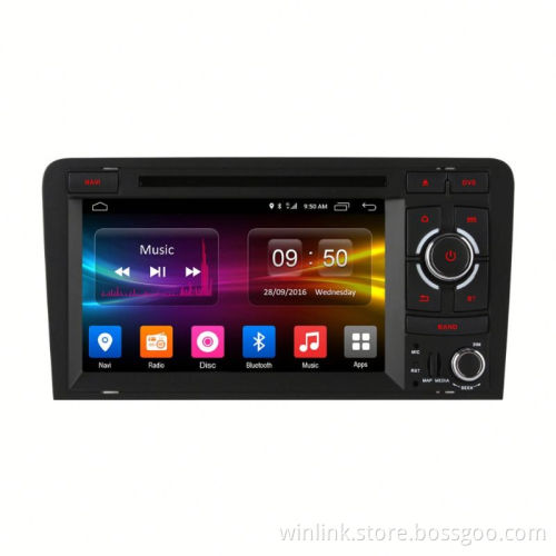 Ownice Cortex A53 4Core Android 6.0 headrest dvd player for Audi A3 S3 with 16G rom support 4G